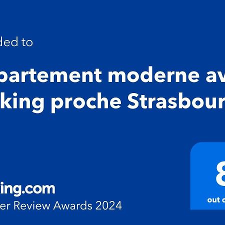 Residence Le Canal Strasbourg - Moderne Avec Parking Bischheim Esterno foto