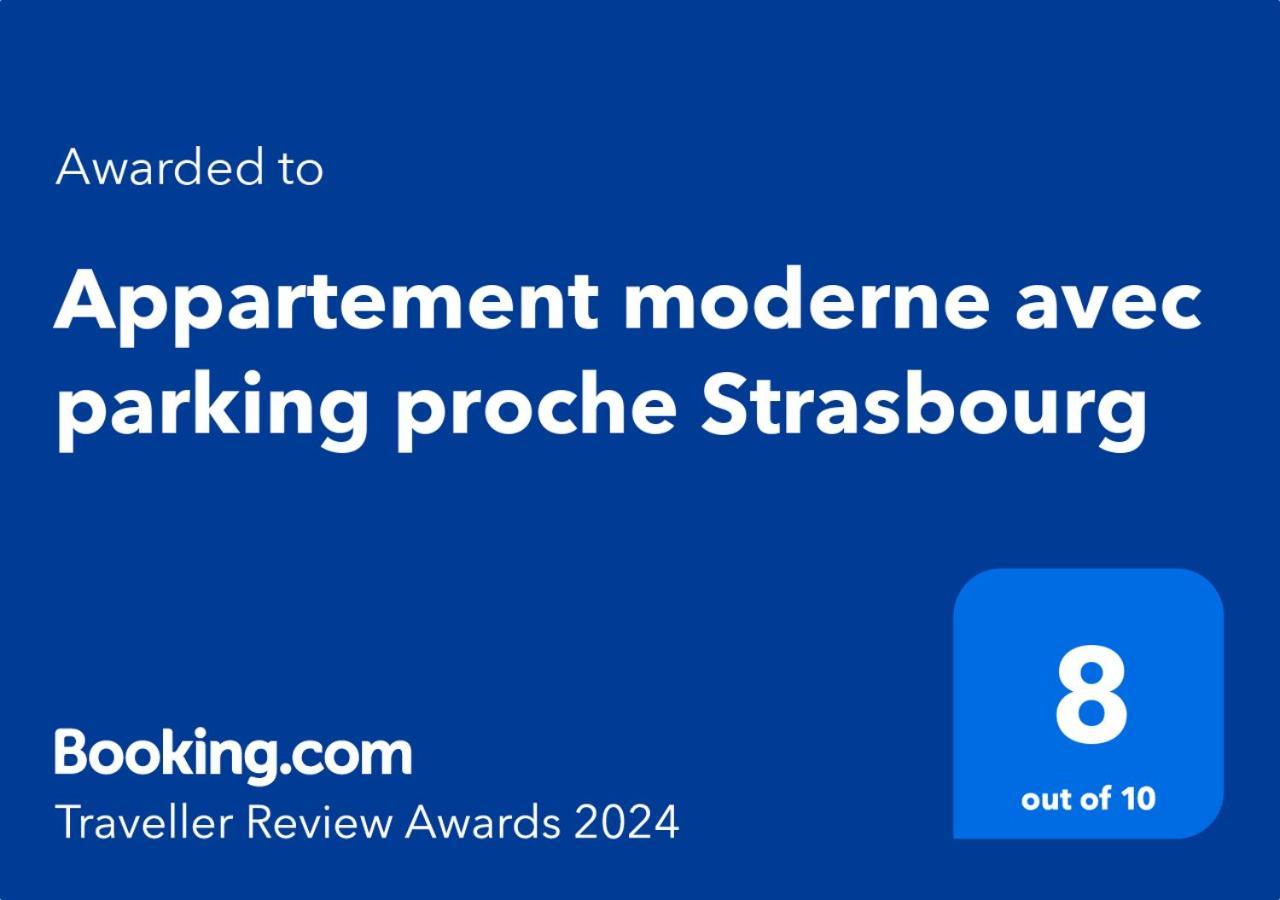 Residence Le Canal Strasbourg - Moderne Avec Parking Bischheim Esterno foto